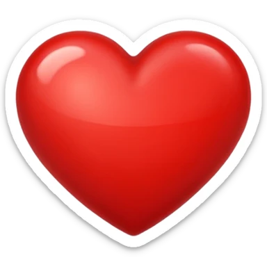 St. Valentines heart sticker