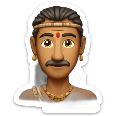 Indian in 2500 bc sticker