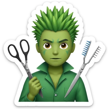 mutant hairdresser sticker