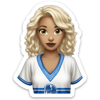 rihanna wearing saudi alhilal shirt sticker