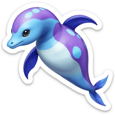 Meloetta-Lapras-Kyogre-Pokémon-Fakémon-fusion-hybrid-creature sticker