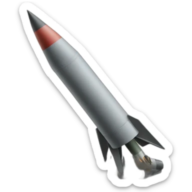 Missiles on Gaza sticker