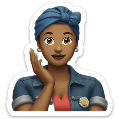 rosie the riveter sticker
