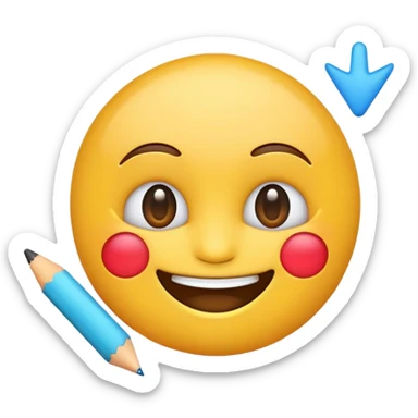 emoji for software testing sticker