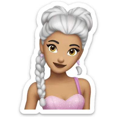 Ariana grande as Galinda in wicked sticker