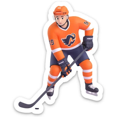 hockey sticker