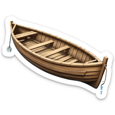 underwater row boat sticker