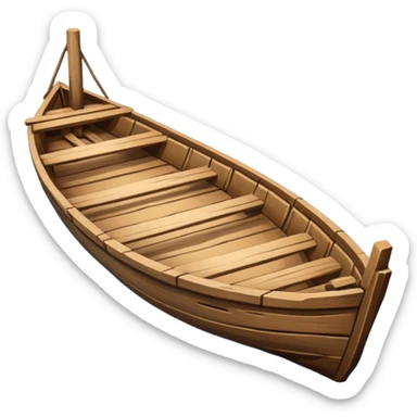 philippine local island boat with two logs on the side sticker