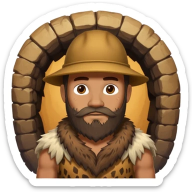 cave dweller sticker