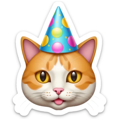 Cat at a nightclub sticker