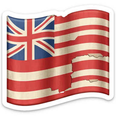Old Reunion Flag sticker