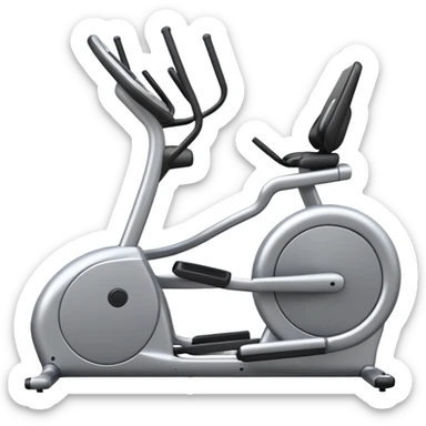 Elliptical sticker