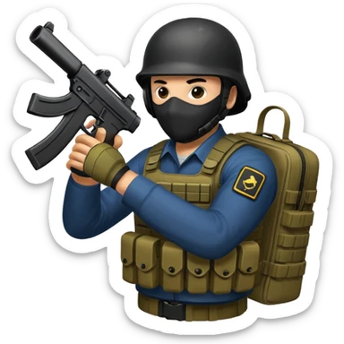 Counter strike 2 logo sticker