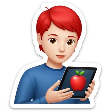 IPAD READ 🍏 sticker