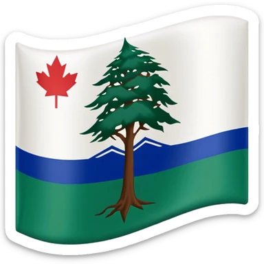 Cascadia flag sticker