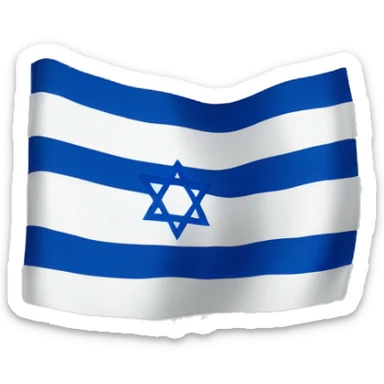 Israelflag sticker