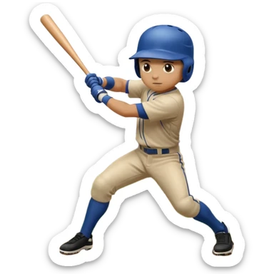 la liga de baseball es de alto nivel 
 sticker