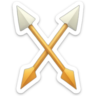 arrow pointer sticker