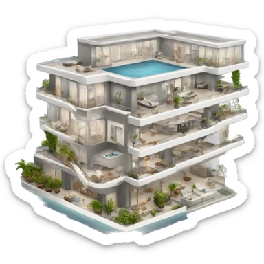 Luxury penthouse sticker