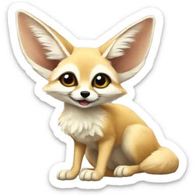 Fennec algérien sticker
