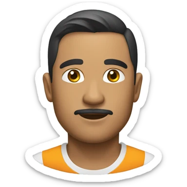 Icono redondo de emisor oficial sticker