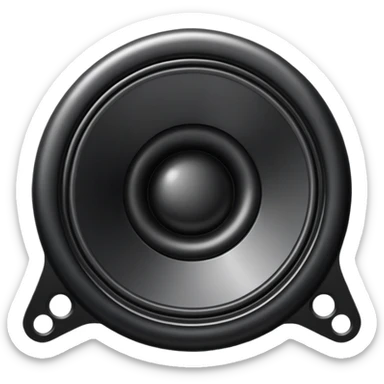 loudspeaker sticker