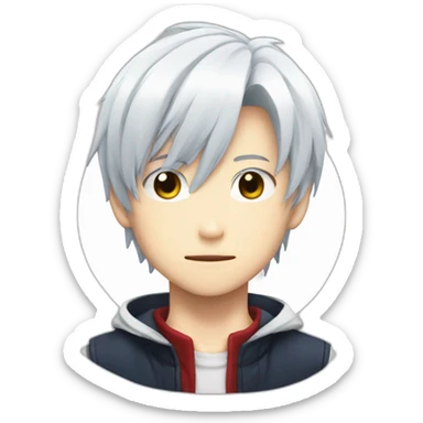 Shoto todoroki sticker