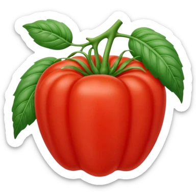 Fai un miscuglio di pomodoro fresco, cipolla, basilico e origano tutti tagliati sticker