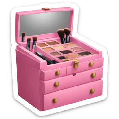 makeup box sticker