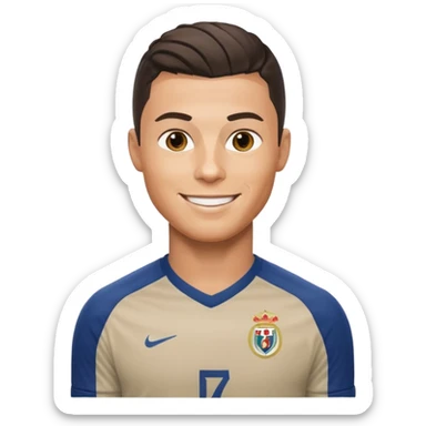 Hazme un emoji de CR7 sticker