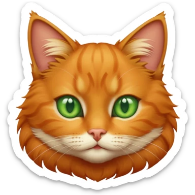a super cute Tom cat sticker