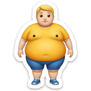 obesity sticker