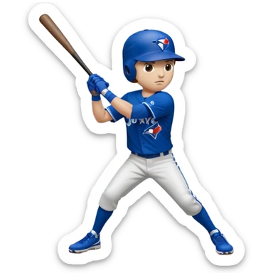 MLB TORONTO BLE JAYS SMASHING THE LA Dodgers sticker