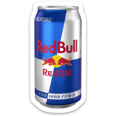 vanilla iced redbull sticker