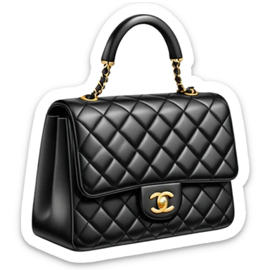 Chanel bag black  sticker