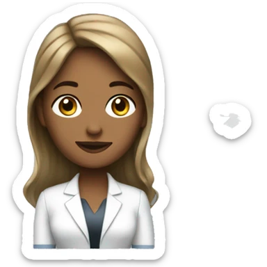 HR girl corporate with benefit  sticker