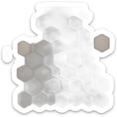 hexagon sticker