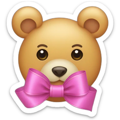 Cœur avec un ruban sticker