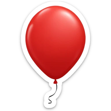 1 Red and 1 black balloon for Place it next to the name in the directory. sticker