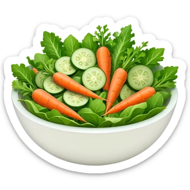 salad with no tomatoes sticker