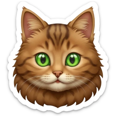 Brown Tabby Kitten sticker