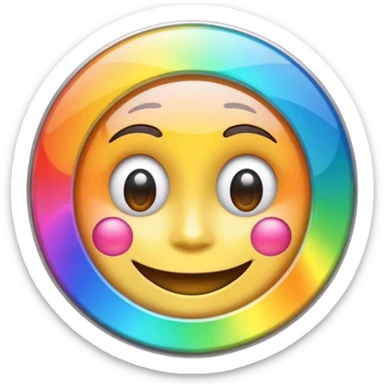 💿 mixed with 🥹 sticker