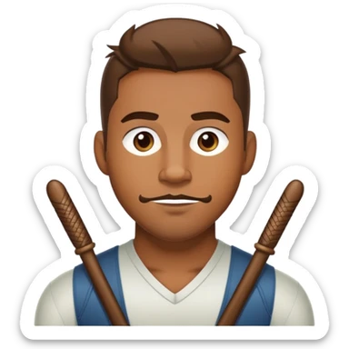 Sam Wilson with side-whiskers from avenger sticker