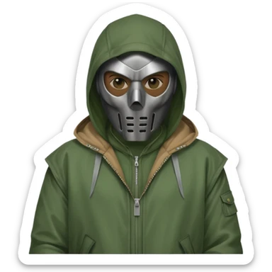 MF doom sticker