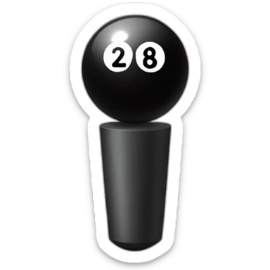 8 ball sticker