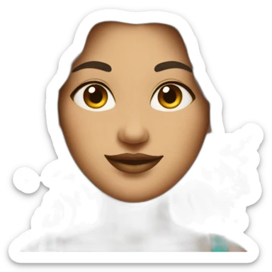 voluptuous woman sticker