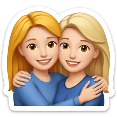 Romance - feeling of excitement associated with love - 2 women together sticker