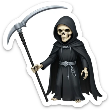 The Grim Reaper sticker
