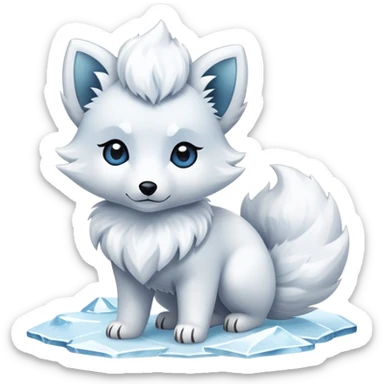 alolan vulpix sticker
