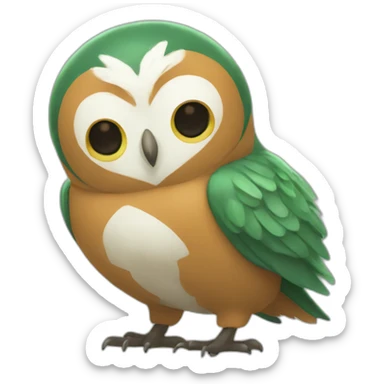 Rowlet and ariados sticker